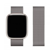 Watchband Hoco WA03 Simple Beauty 42/44/45/49mm for Apple Watch series 1/2/3/4/5/6/7/8/SE/Ultra Stainless Steel Space White