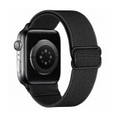 Watchband Hoco WA04 Fashion series 38/40/41mm Nylon for Apple Watch 1/2/3/4/5/6/7/8/SE Black