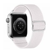 Watchband Hoco WA04 Fashion series 38/40/41mm Nylon for Apple Watch 1/2/3/4/5/6/7/8/SE White