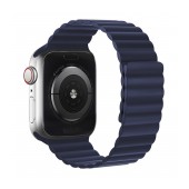 Watchband Hoco WA07 Flexible 42/44/45/49mm for Apple Watch 1/2/3/4/5/6/7/8/SE Dark Blue Silicon Band