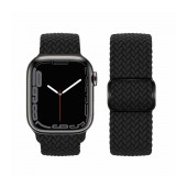 Watchband Hoco WA05 Jane Eyre 42/44/45/49mm Nylon for Apple Watch 1/2/3/4/5/6/7/8/SE/Ultra Black