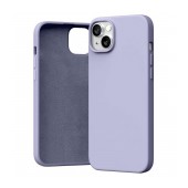 Case Goospery Silicone for Apple iPhone 14 Plus Lavender Grey