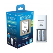 Battery Charger Panasonic Eneloop BQ-CC50E for AA with 2 AA batteries 2000mAh included Eco Pack