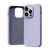 Case Goospery Silicone for Apple iPhone 14 Pro Lavender Grey