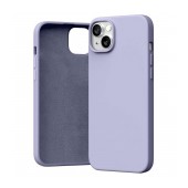 Case Goospery Silicone for Apple iPhone 14 Lavender Grey
