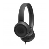 Stereo Headphone On-ear JBL Tune 500 3.5mm Pure Bass Sound with Mic JBLT500BLK Black
