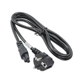 Power Cable for Notebook Akyga AK-NB-01A Clover CCA CEE 7/7 / IEC C5 1.5m