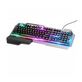 Keyboard Wired Hoco GM12 Light and Shadow with RGB Breathing Light, Full Size, 104 Keys Black Open Box