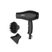 Travel Hair Dryer Wahl 3402-0470 with Blower 1000W Black