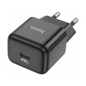 Travel Charger Hoco N32 Glory USB-C Fast Charge PD30W Small Body 5V/3A Black