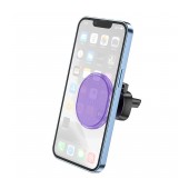 Magnetic Car Mount In-Air Outlet Hoco H1 Crystal Purple 4.5