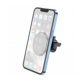 Magnetic Car Mount In-Air Outlet Hoco H1 Crystal White 4.5