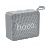 Wireless Speaker Hoco BS51 Gold Brick Sports BT 5.2 1200mAh 5W with FM and Micro SD Grey