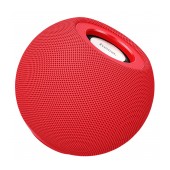 Portable Speaker Wireless Hoco BS45 Deep Sound Sports V5.0 TWS 5W 500mAh with In-built Mic FM USB AUX port Micro SD Red