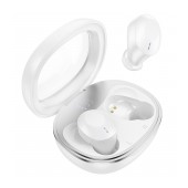 Wireless Hands Free Hoco EQ3 Smart TWS V5.3 with Control Button Siri Compatible and 7h Talk Time White