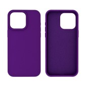 Case Ancus Silicon Liquid for Apple iPhone 15 Pro Purple