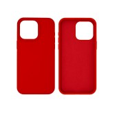 Case Ancus Silicon Liquid for Apple iPhone 15 Pro Max Red