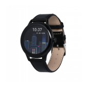 Smartwatch Maxcom FW48 Vanad Satin IP67 2000mAh 1.32” AMOLED Ecoleather Band Black