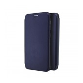 Book Case Ancus Magnetic Curve for Xiaomi Note 12S Dark Blue