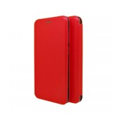 Book Case Ancus Magnetic Curve for Xiaomi Note 12S Red