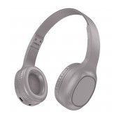 Wireless Stereo Headphone Hoco W46 Charm V5.3 200mAh AUX port Brown