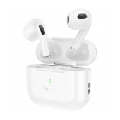 Wireless Hands Free Hoco EW58 TWS V.5.3 300mAh Compatible with Siri and 4h Talk Time White