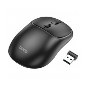 Wireless Mouse Hoco GM25 Royal Dual Mode 1600dpi 2.4GHz 4 Buttons Dark Night Black