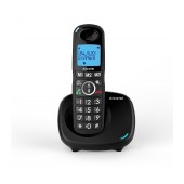 Dect/Gap Alcatel XL535 for Seniors with Speaker Call Block Button and LED Display Black