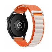 Watchband Hoco WH05 Climbing Series Nylon for Samsung Huawei Xiaomi Vivo OPPO etc 22mm Universal Orange Starlight