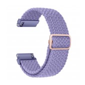 Watchband Hoco WH03 Jane Eyre Series Ultra-Thin Nylon for Samsung Huawei Xiaomi Vivo etc 22mm Universal Lavender