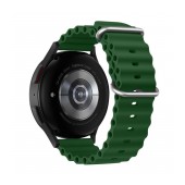 Watchband Hoco WH01 Flexible Series for Samsung Huawei Xiaomi Vivo OPPO etc 20mm Universal Green Silicon Band