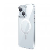 Case  Hoco Premium Series Transparent AS3 Magnetic Mag-charge for Apple iPhone 15 Transparent