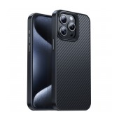 Case Hoco Premium Series AS7 Kevlar Magnetic Mag-charge and Slim for Apple iPhone 15 Pro Black