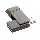 Flash Drive Hoco UD14 2 in 1 64GB USB-A 3.2 and USB-C