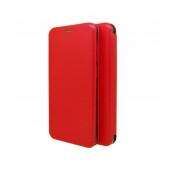 Book Case Ancus Magnetic Curve for Samsung SM-A156  Galaxy A15 5G / SM-A155  Galaxy A15 4G TPU Red