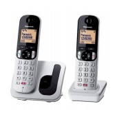 Dect/Gap Panasonic KX-TGC252 EU DUO with Eco Function Block Button and Speaker Phone Silver