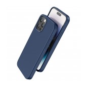 Case Hoco Pure Series Silicone Magnetic for Apple iPhone 15 Pro Blue