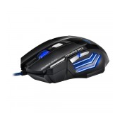 Wired Mouse iMICE AN-300 Gamer with 7 Buttons, 2400 DPI LED Lightning Black Bulk