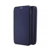 Book Case Ancus Magnetic Curve for Samsung SM-A256 Galaxy A25 5G TPU Blue
