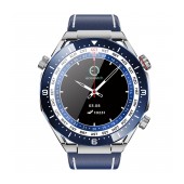 Smartwatch Ecowatch 1 1.52” 400mAh IP67 Blue with Silicon PU Leather and Metal Band