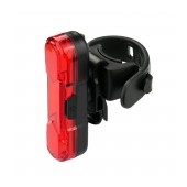 Rechargeable  Bicycle Rear Light Night Rider LED 30 Lumens 4 Operation Modes 210mAh Eco 17h and microUSB Port Black