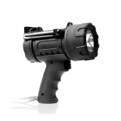 Rechargeable Working Flashlight Hammer IP67 500Lm CREE XP-G LED 2600mAh with 3 Operation Modes Black