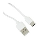 Data Cable Ancus USB AM to Micro USB-C White 20 cm