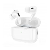 Wireless Hands Free Hoco EW63 V5.3 300mAh with 7h Talk Time and Active Noise Cancellation Siri Compatible White