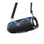 Wireless Speaker Hoco HC12 Sports V5.0 2X5W 1200mAh Microphone FM Micro SD USB AUX Ports LED Black