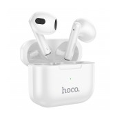 Wireless Hands Free Hoco EW30 Intelligent V.5.3 300mAh with Master/Slave Switch and 3.5h Talk Time White