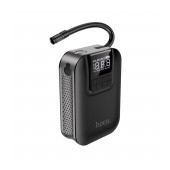 Smart Air Pump Hoco S53 Breeze 5000mAh 3.5 bar Air Pressure with 4 Working Modes and Led Light Black with Open Package